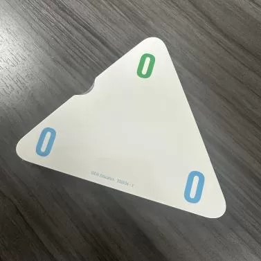 Custom triangle educational cards