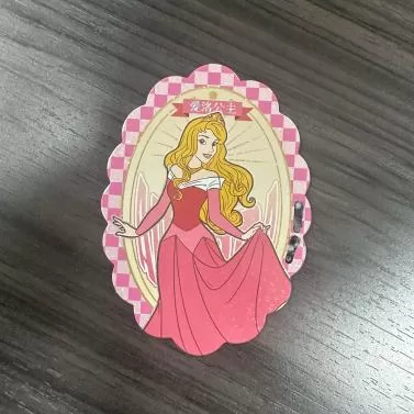 Custom Oval Princess Flashcards
